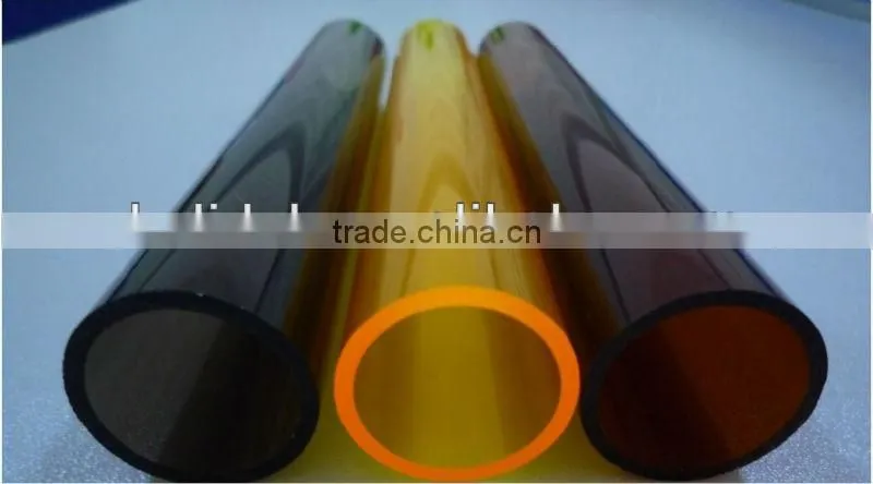 Transparent big size perspex pipe for perspex tv stand
