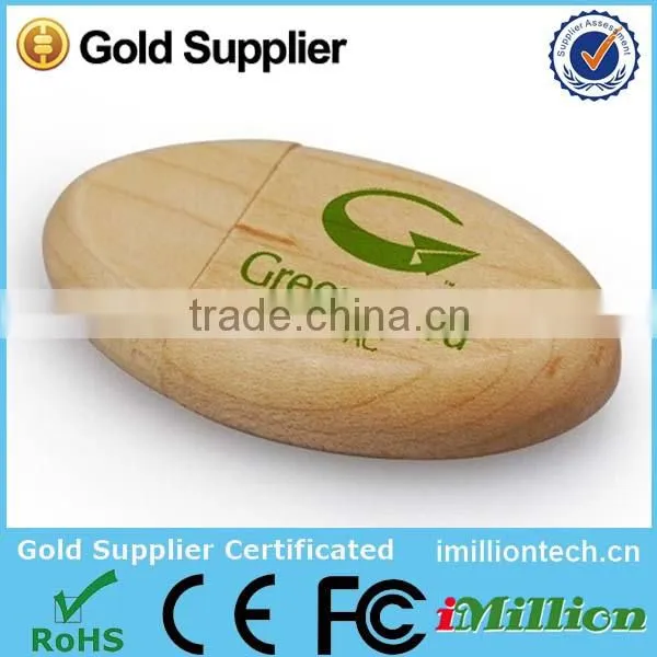 laser wooden usb flash drive 2gb with factory price,usb flash drive advertising