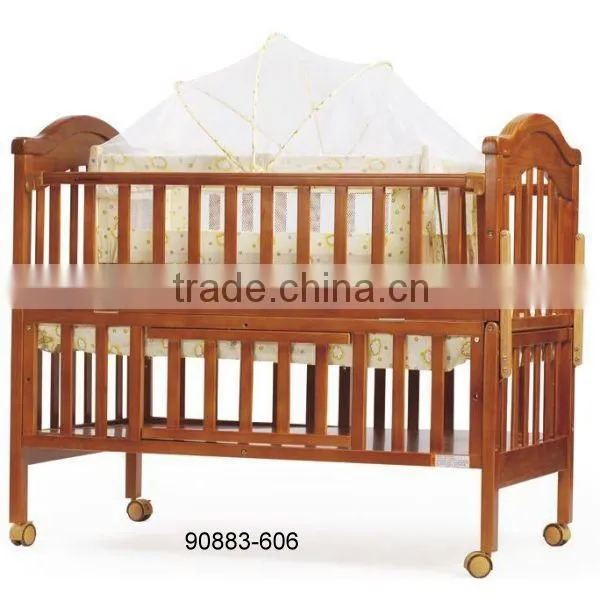 wooden bed new born baby bed wooden baby bed 90883-604
