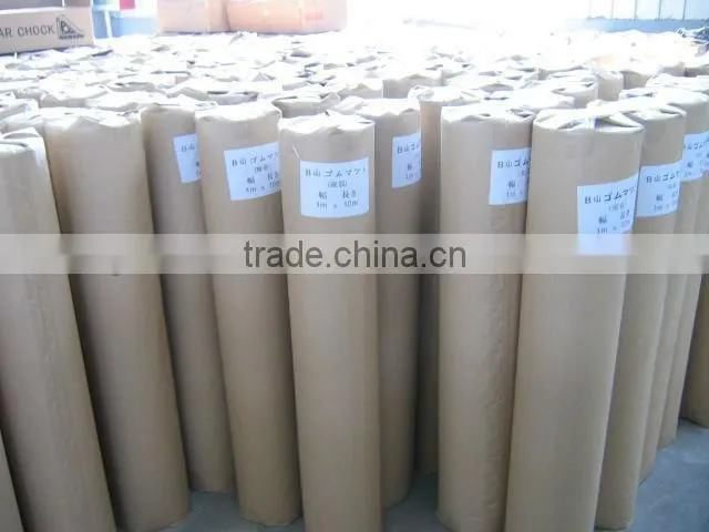 ribbed rubber sheets
