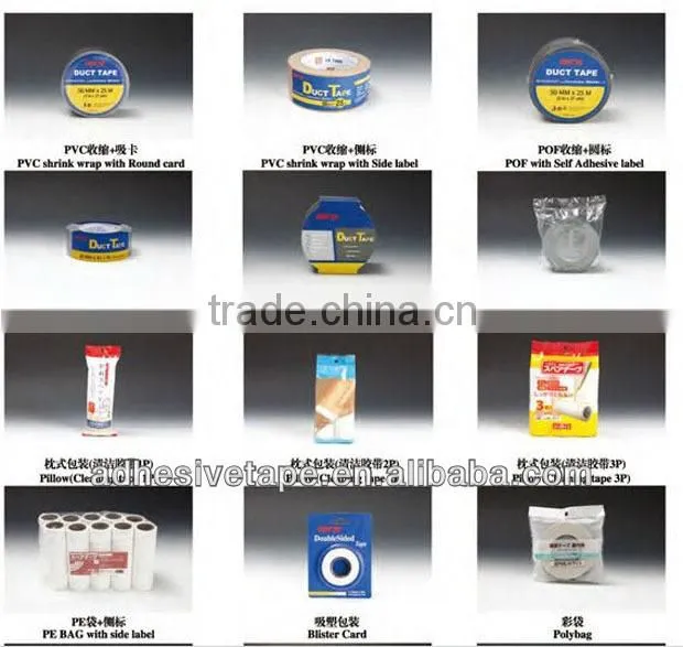 Profession manufactuer for producing masking tape with many colors