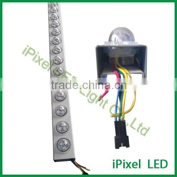 amusement rides led pixel light dc24v 60MM RGB Flatcap