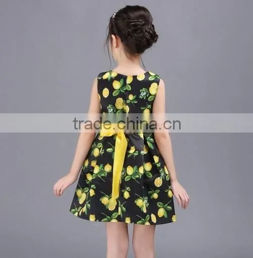 latest design free necklace baby kids casual dresses Europe hot sale angel dresses for kids