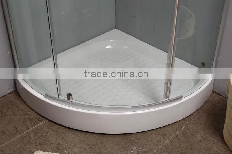 New thick glass shower enclosure