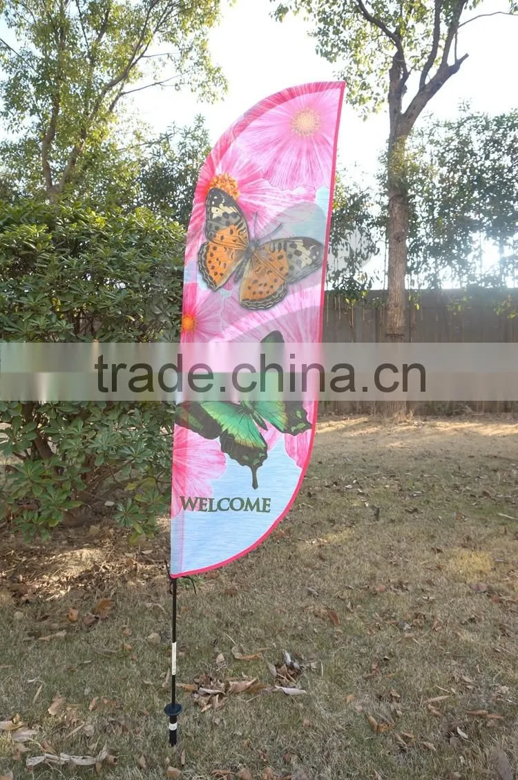 Hot Sale Promotion Custom Beach Flags