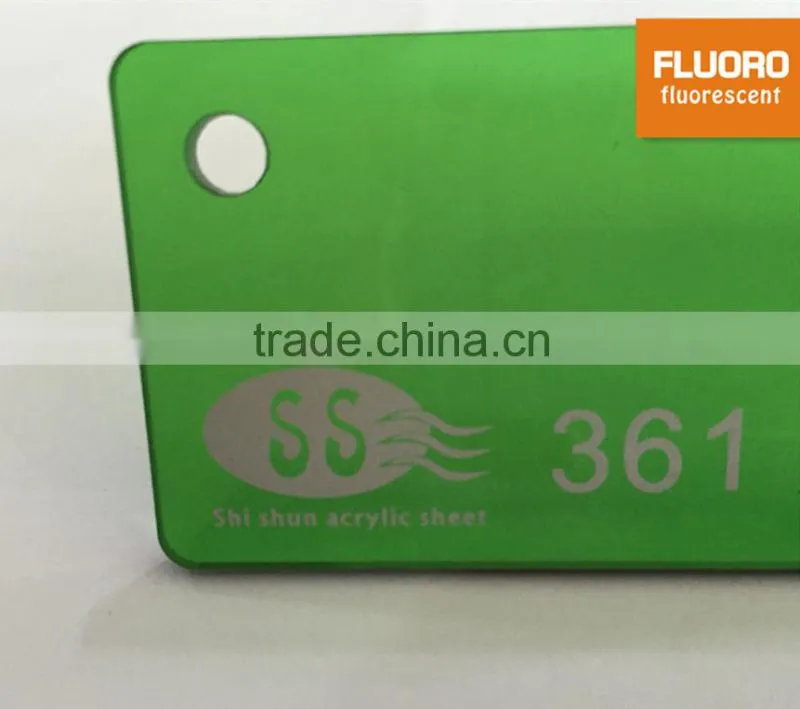 Perspex Fluorescent Acrylic Sheet 3mm 5mm