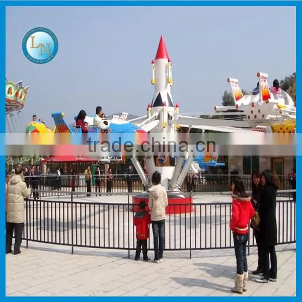 Funfair outdoor electric self control airplane ride for sale