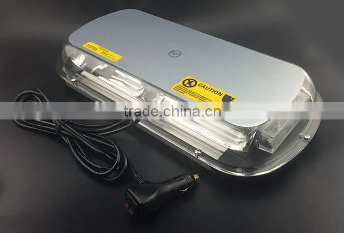 DC12V-24V 44 LED 44W Magnets Emergency Strobe Lightbar Amber/Blue ,8 Flash way LED warning Light