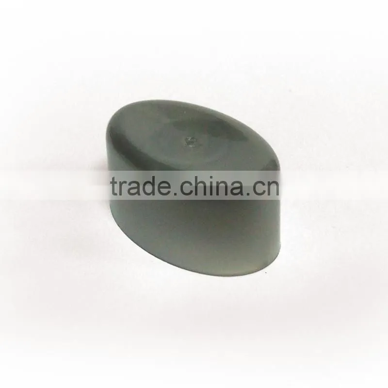 Promotional D35 shampoo aluminum tube silver grey metalization cap