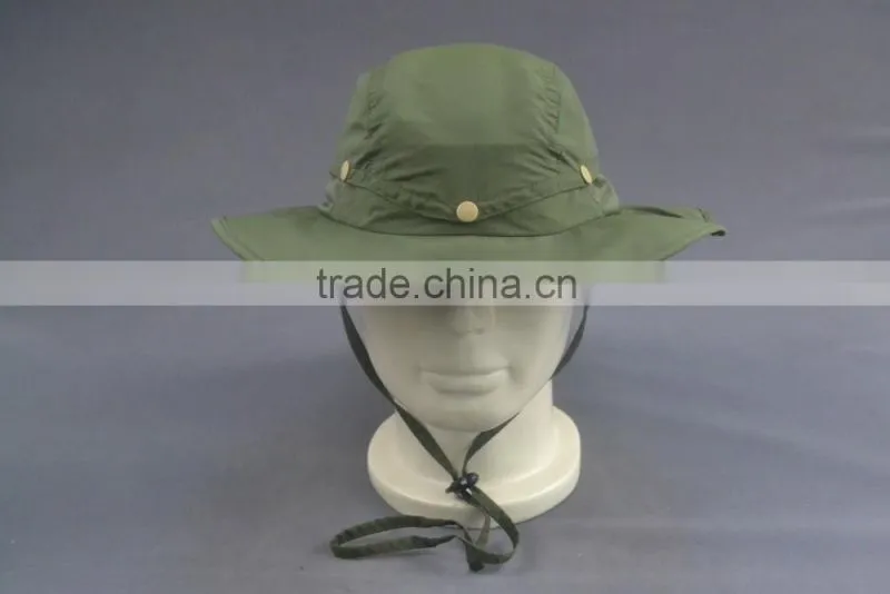 Army green bucket hat for split