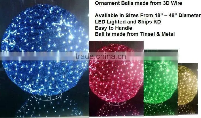 all size ball motif light