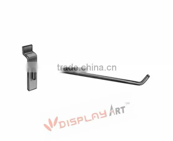 Metal hook for slatgrid display
