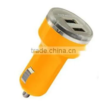 2015 New Qucik Charging Support 2.5a Max 5v 2.1a Two Usb Car Charger