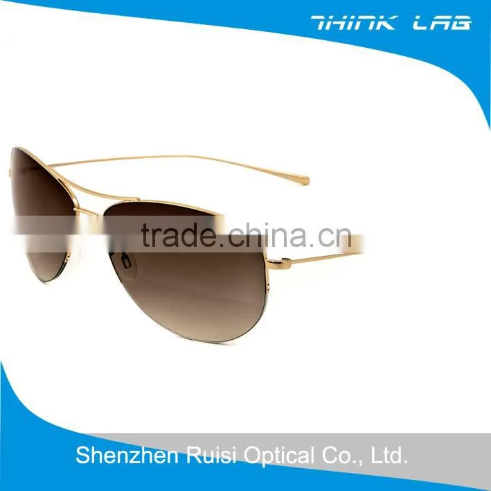High Quality Aviator Sunglasses Metal Frame Aviator Sunglasses