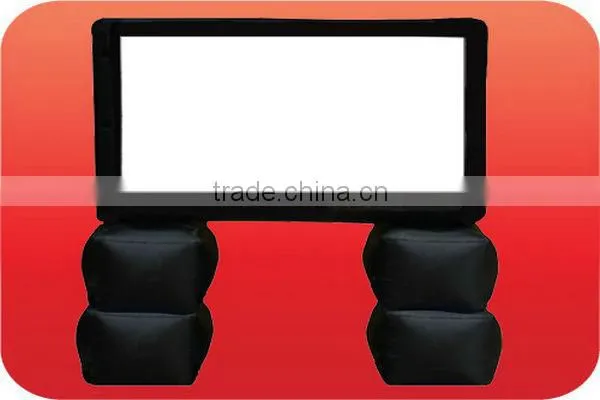 inflatable air tight movie screen advertising inflatables
