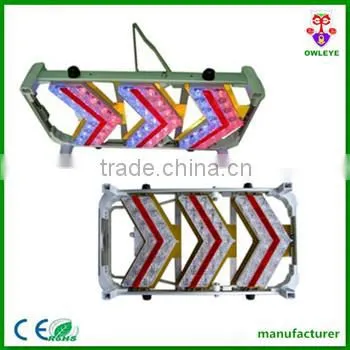 flashing arrow direction traffic led warning light