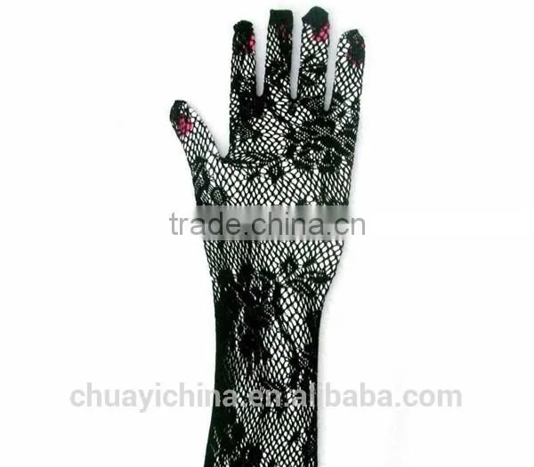 2015 Nylon Ladies Fashionable Sexy Fishnet Glove
