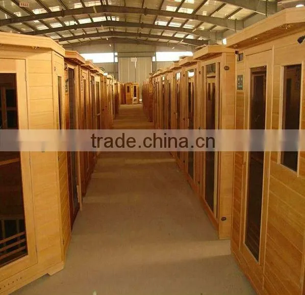 Solid Wood Main Material and Far Infrared Function Sauna Room
