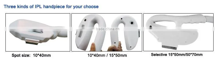 Portable ipl skin rejuvenation photofacial device for salon and home used
