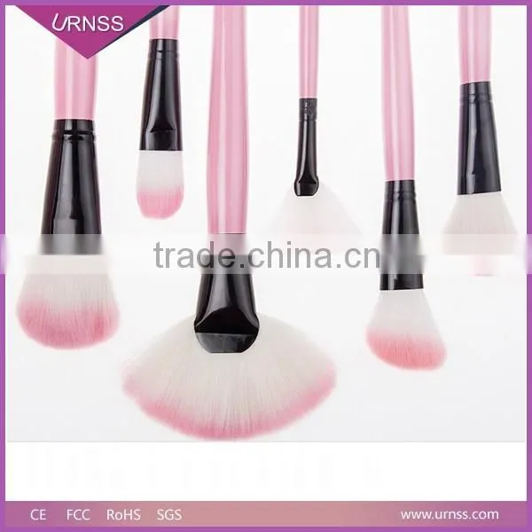 32pcs Pink Synthetic Makeup Brushes Set