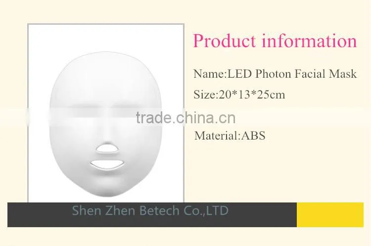 7in1 LED Photon Mask PDT Blue Red Green LED Light Skin Therapy Acne Aging