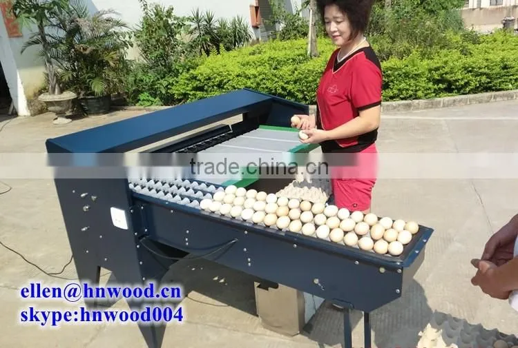 stainless steel automatic egg grading packing machine