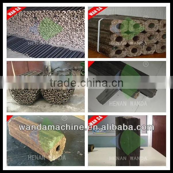 CE approval bio briquette machine with high efficiency and durable