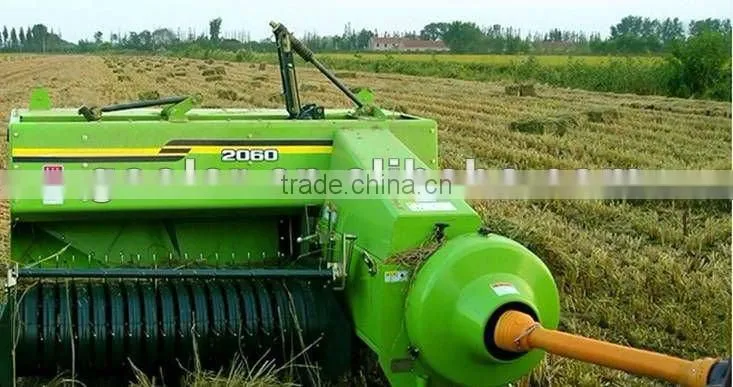 Tractor powered square hay, CE certificate, Match 25-50HP tractor, 3Point link, PTO drive