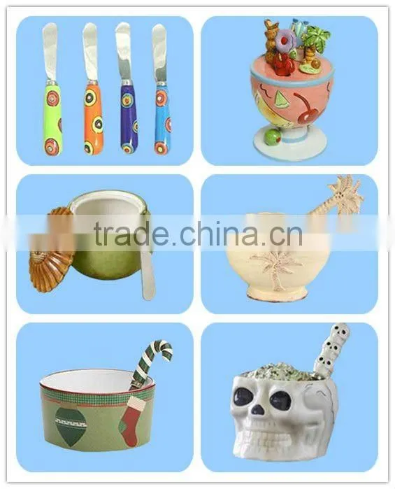 Novelty Hot Pepper Shaped Kids' Bowl with Spoon
