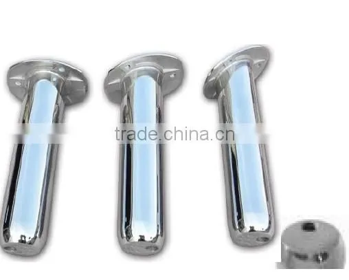 230mm length tube mirror polish high quality stainless steel rod holder