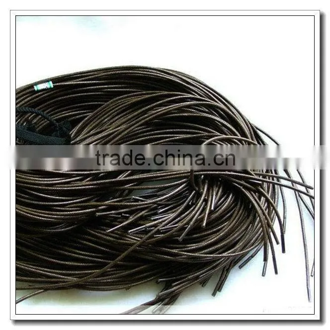 Stripe electric shoelaces for skate shoe