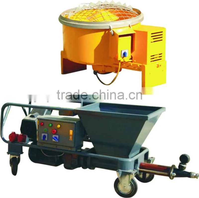 1000-1500m2 per 7hrs JP40-L mortar and plaster pumps for EPS panels