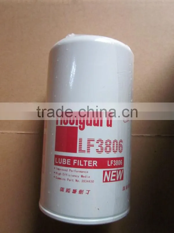 shantui excavator fuel filter lf3806 fleetgard oil filter