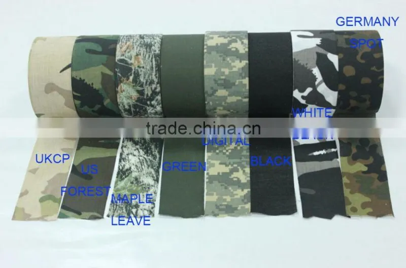 Hotsell Waterproof Outdoor Sports camo cloth tape From china alibaba
