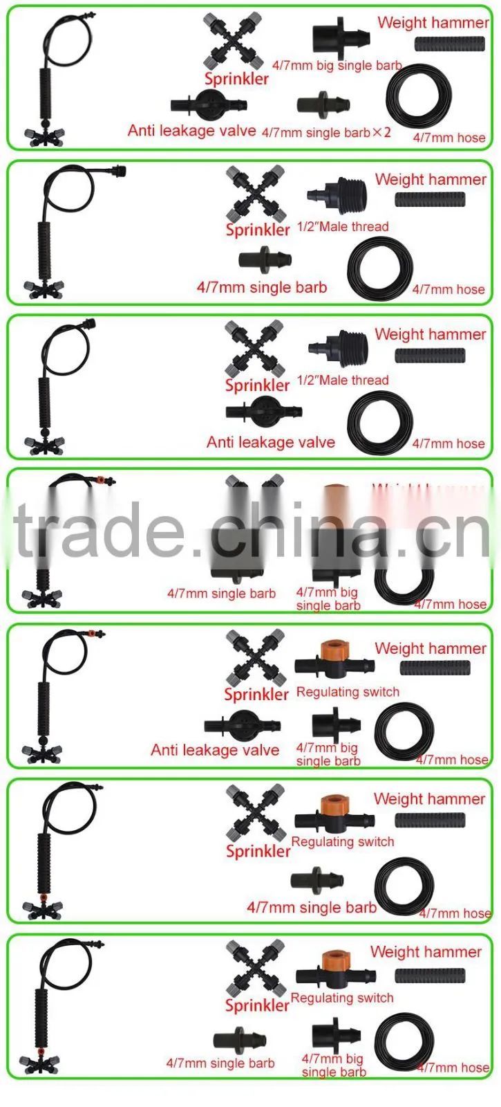 sprinkler irrigation,plastic sprinkler/long time cooperation partner
