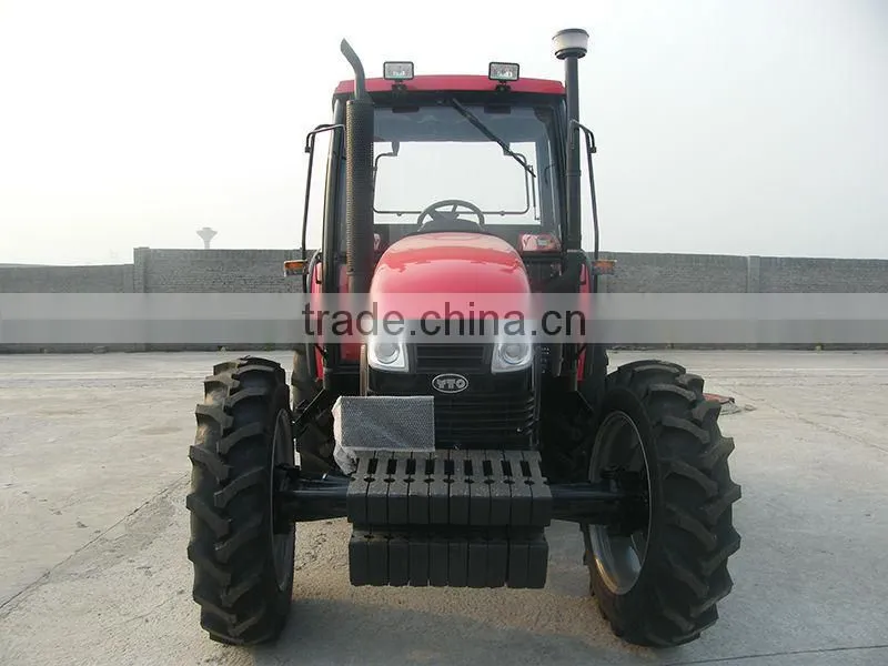 YTO-X804 Four Cylinder Four Stroke Direct Injection Combustion Wheel Tractor
