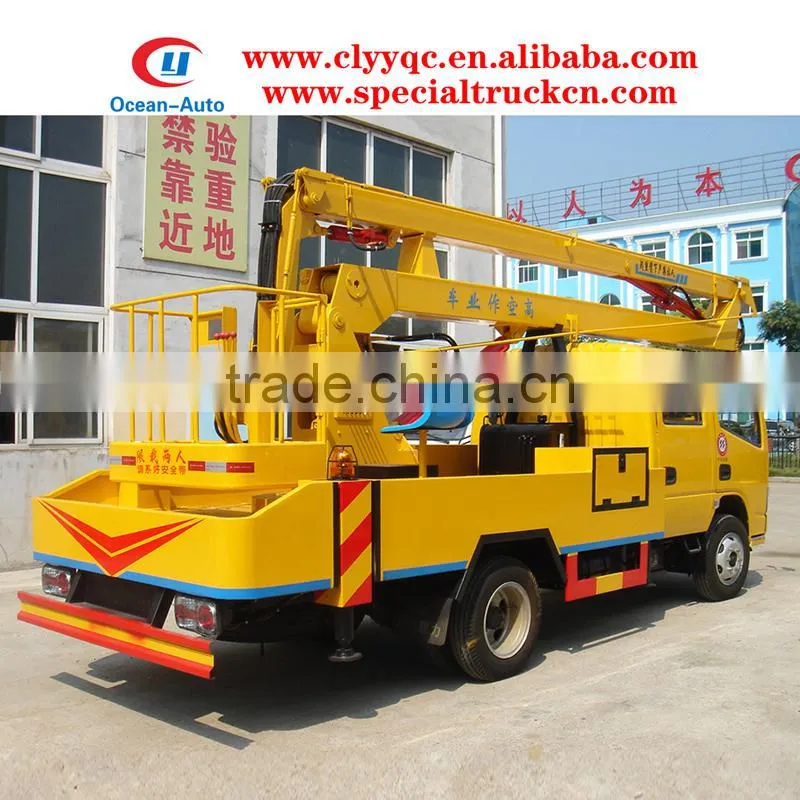 14-16m Dongfeng Aerial truck lift, high-altitude truck for Sale
