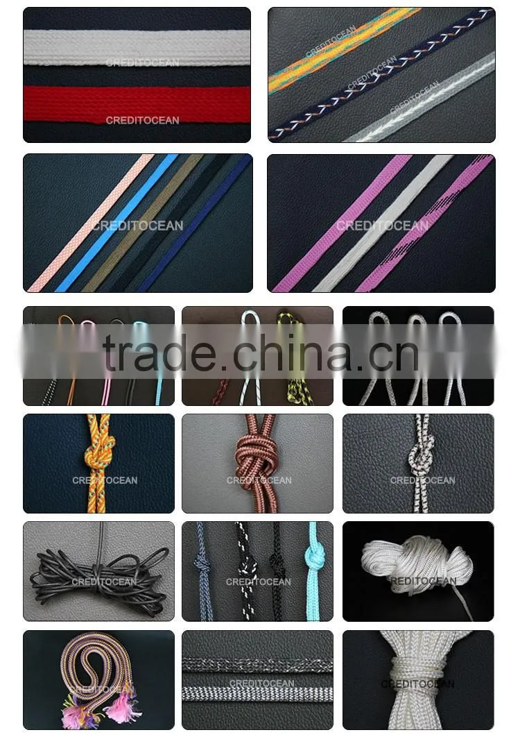 Credit Ocean high speed all kinds of rope braiding machines