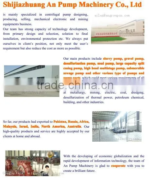 Agriculture Irrigation Borehole Pumps Submersible Deep Well Water Pump