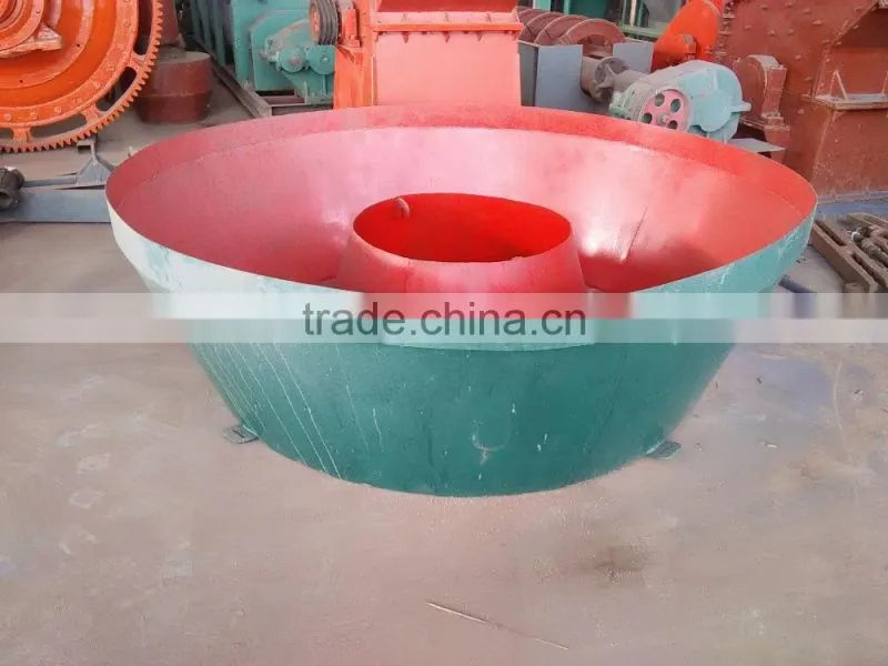 Mineral Ore Wet Pan Mill Model 1200