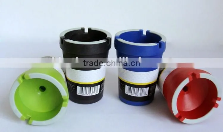 car ashtray high quality plastic ashtray portable ashtry multi-color car ashtray