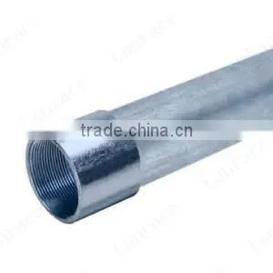 Electricity Network Construction Emt Pipe , Galvanized Emt Conduit Pipe