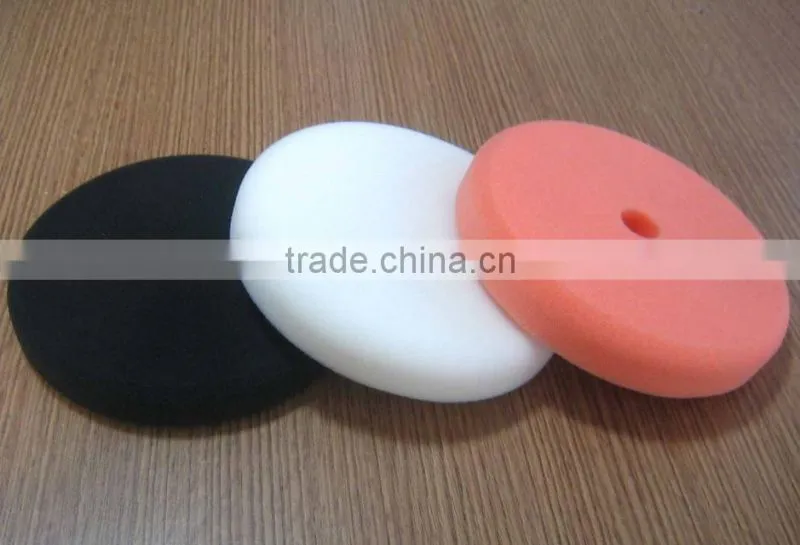 dry car polishing pad colorful custom size for car