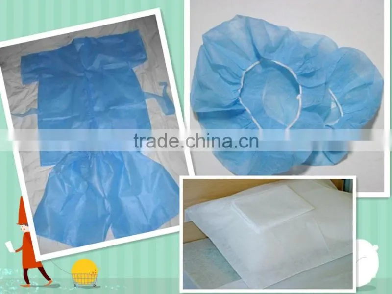 waterproof PE film coated nonwoven