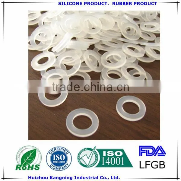Custom size silicone flywheel oil seal/silicone seal/silicone gasket
