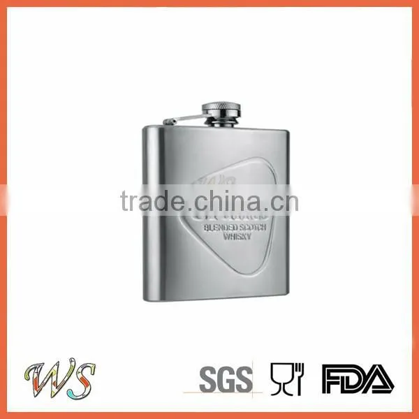 WSJJYY058 4 oz stainless steel hip flask