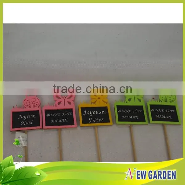 Wholesale price customized best material plastic flower stick for flower pot