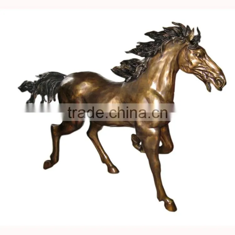 garden sculpture metal crafts life size horse statues bronze sculpture for sale