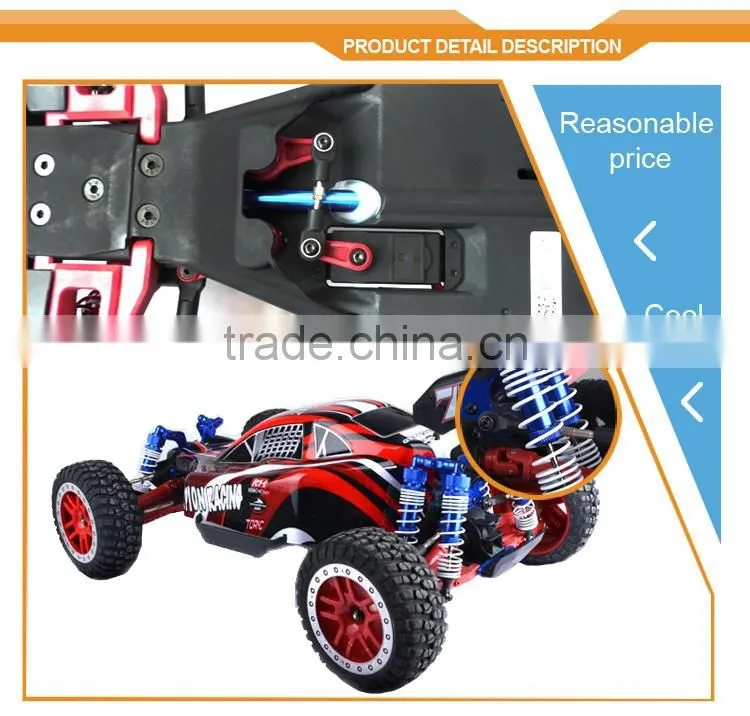 Remote Controlled Toy 1:8 Scale Model 4WD Electric High Speed RC Car