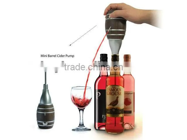 ABS wine decanter, plastic wine aerator, electric wine pourer